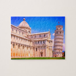 Schiefer Turm von Pisa Puzzle