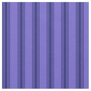 Schieferblau und Midnight Blue Lines Stoff
