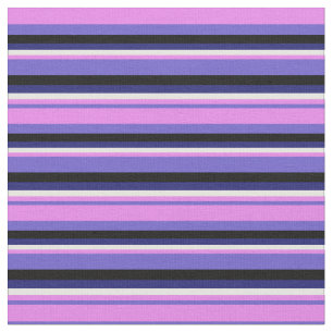 Schieferblau, Violett, Weiß, Mitternacht Blau und  Stoff