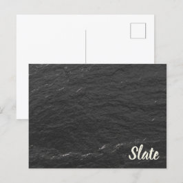Schieferglitzern Hintergrund schwarze Schieferstru Feiertagspostkarte