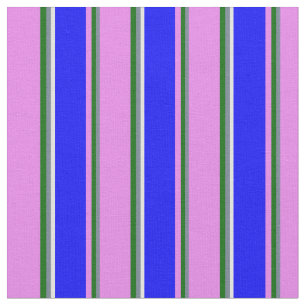 Schiefergrau, dunkelgrün, violett, blau und hellbl stoff