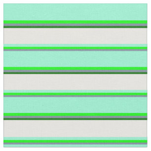 Schiefergrau, Limon, Aquamarine, Weiß und Dunkelgr Stoff