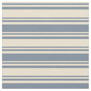 Schiefergraue Streifen in Beige und leichter Schie Stoff