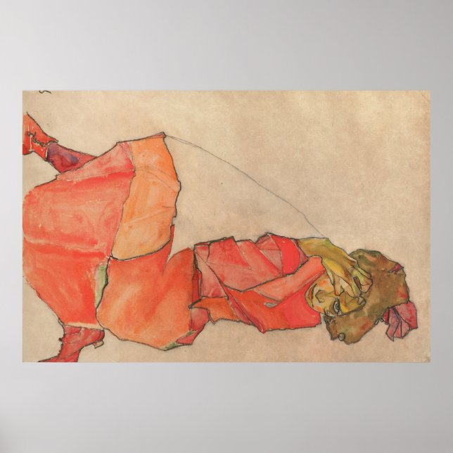 Schiele Art Poster (Vorne)