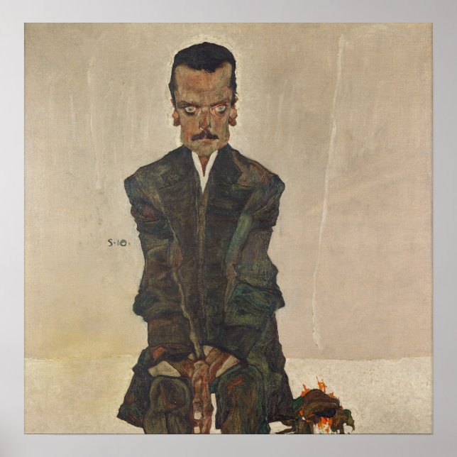 Schiele - Eduard Kosmack Poster (Vorne)