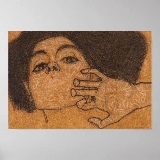 Schiele - Frauenleiter 1908 Poster (Vorne)