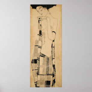 Schiele - Stehend Girl Poster