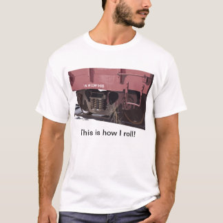 Schienen-Auto-Baut.-Schuhe - T - Shirt