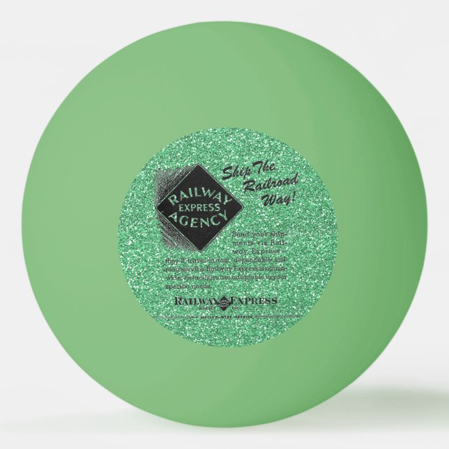 Schienen Sie den      Wegenetz-Ball-Marker Tischtennisball (Vorderseite)