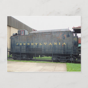 Schienenfahrzeug  Straßburger Eisenbahn Postkarte