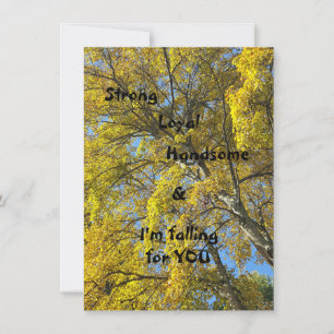 Schießen Sie auf seine flache Grußkarte.