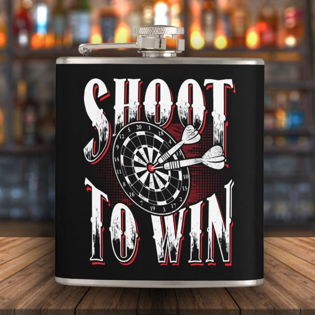 Schießen Sie Dart Flask 6 oz zu gewinnen. Flachmann (Von Creator hochgeladen)