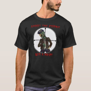 Schießen Sie den Zombie T-Shirt