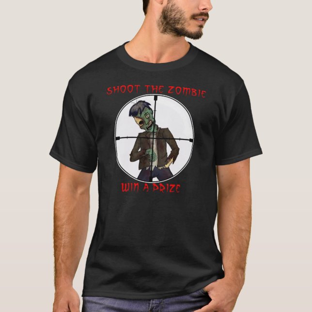 Schießen Sie den Zombie T-Shirt (Vorderseite)