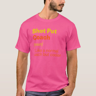 Schießen Sie die Coach Definition Track und Field T-Shirt