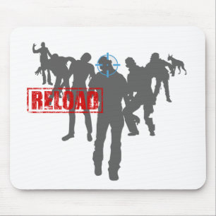 Schießen Sie die Zombies - Mousepad