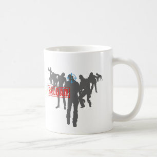 Schießen Sie die Zombies - Tasse