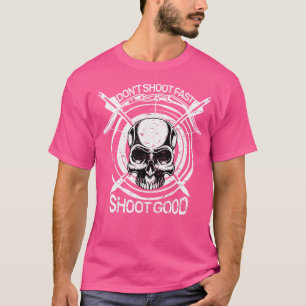 Schießen Sie nicht schnell auf den Bow-Jagdbogen. T-Shirt