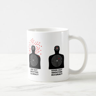 Schiessgenauigkeit Lustiger Becher Tasse