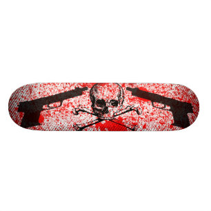 Schießt n-Schädel Skateboard