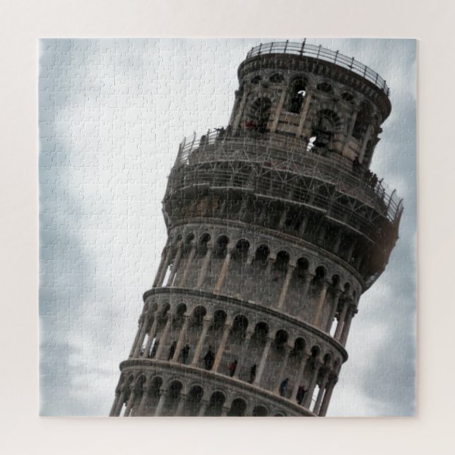 Schießturm von Pisa Italien Reisen Puzzle (Vertikal)
