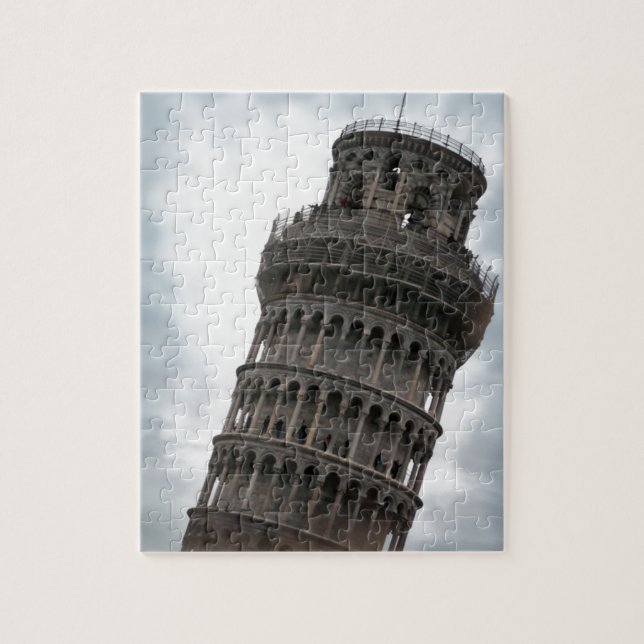 Schießturm von Pisa Italien Reisen Puzzle (Vertikal)