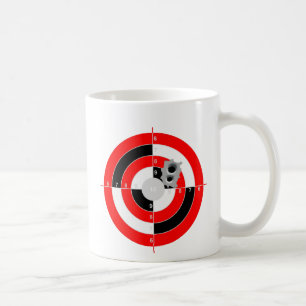 Schießübungen Tasse