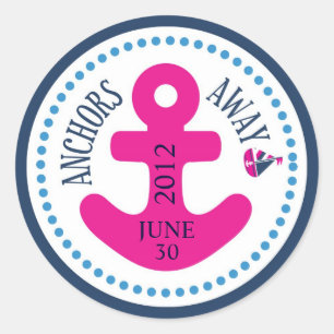 Schiff Ahoy! Girl Sticker D