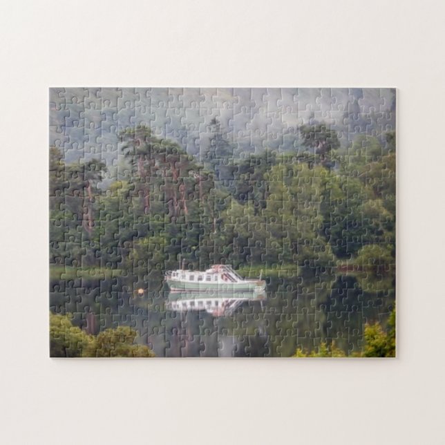 Schiff bei Glenridding, Ullswater Lake District Puzzle (Horizontal)