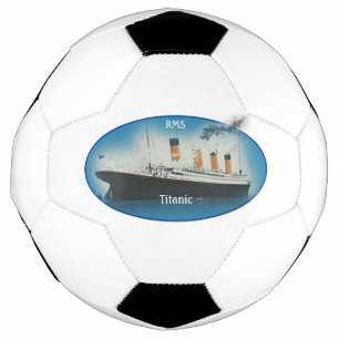 Schiff der White Star Line von Titanic Fußball