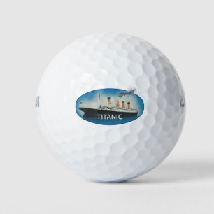 Schiff der White Star Line von Titanic Golfball