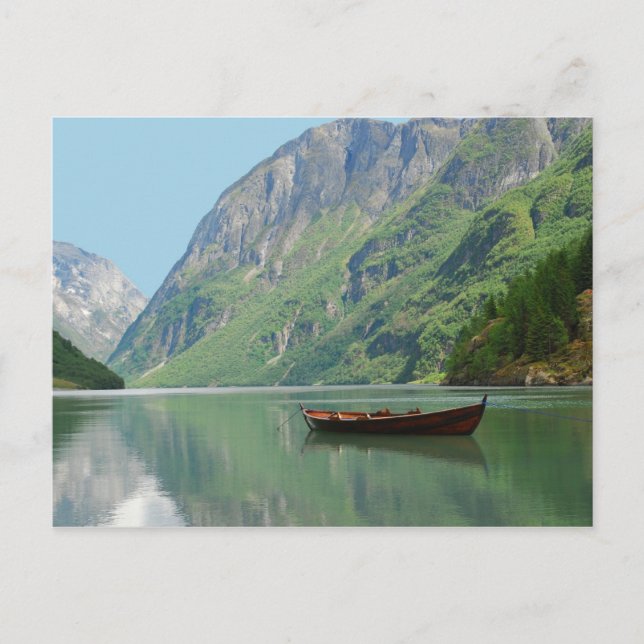 Schiff der Wikinger Postkarte (Vorderseite)