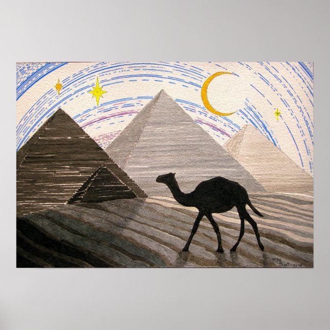 Schiff der Wüste Poster (Vorne)