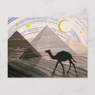 Schiff der Wüste Postkarte