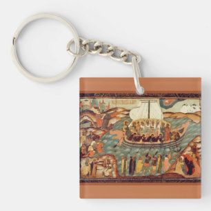 Schiff des Glaubens Icon l Orthodox l Christlich Schlüsselanhänger