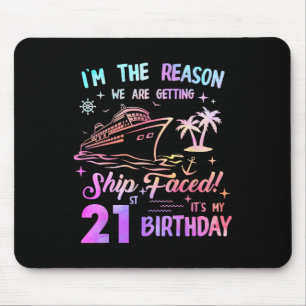 Schiff feierte 21. Geburtstags-Kreuzfahrt 21 Jahre Mousepad