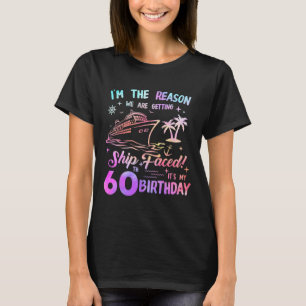 Schiff feierte 60. Geburtstag Kreuzfahrt 60 Jahre  T-Shirt