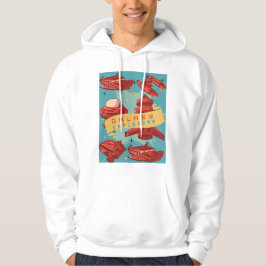 SCHIFF FÜR GALAXY EXPLORERS HOODIE