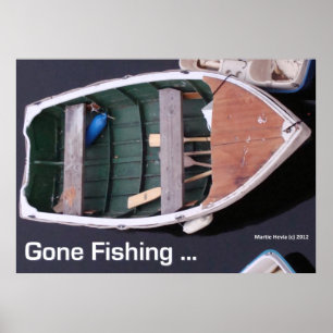 Schiff - Gone Fishing - Poster