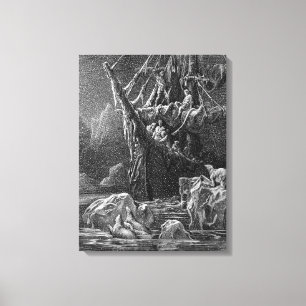 Schiff in Antartica Leinwanddruck