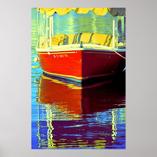 Schiff in Newport 2 - Poster (Vorne)