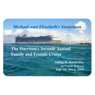 Schiff in Port - Marker für die benutzerdefinierte Magnet