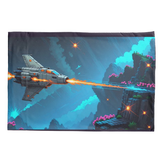 Schiff Kissenbezug (Rückseite)