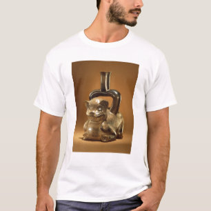 Schiff mit Puma, Chavin Kultur, c.90 BC T-Shirt