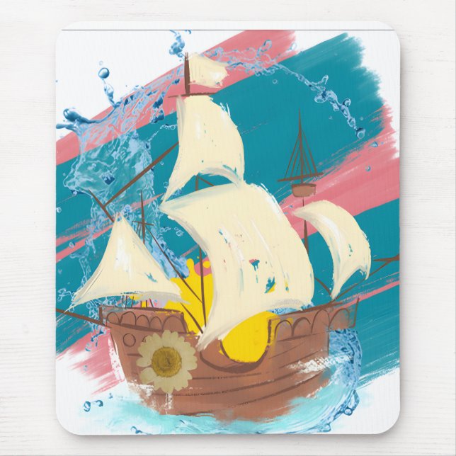 Schiff Mousepad (Vorne)
