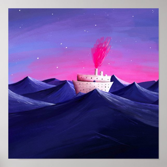 Schiff Poster (Vorne)