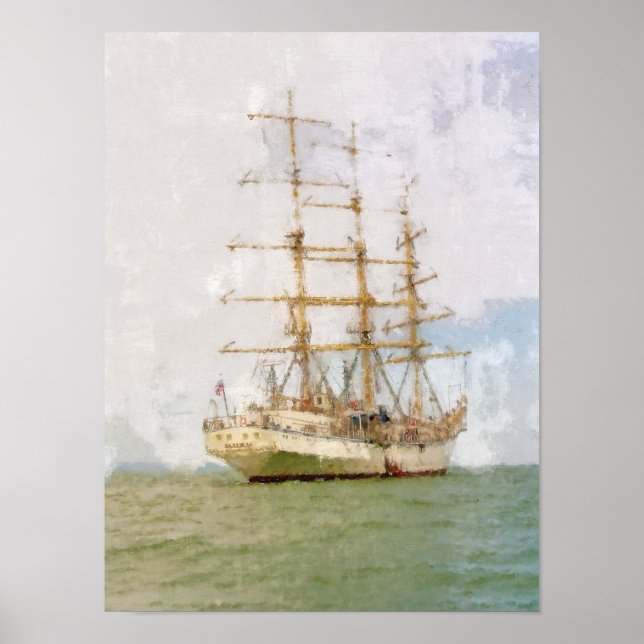 Schiff Poster (Vorne)