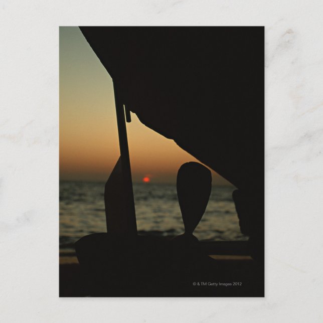 Schiff Postkarte (Vorderseite)