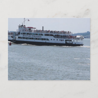 Schiff Sail New York Statue of Liberty Islands Postkarte