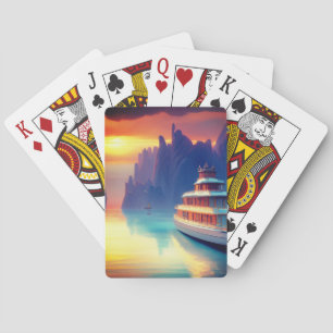 Schiff Spielkarten